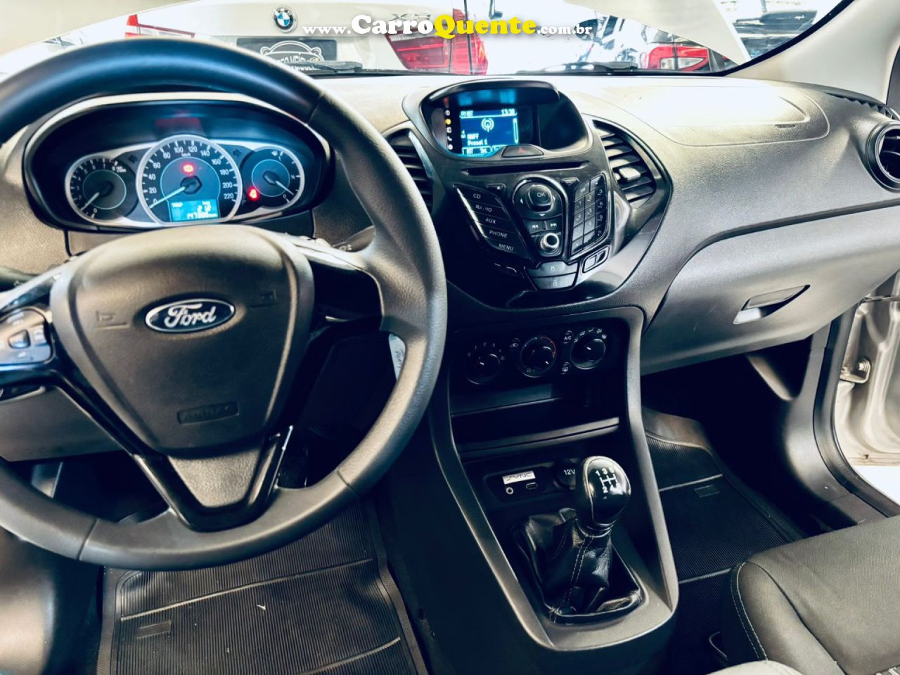 FORD   KA+ SEDAN 1.0 SESE PLUS TIVCT FLEX 4P   PRATA 2018 1.0 FLEX - Loja