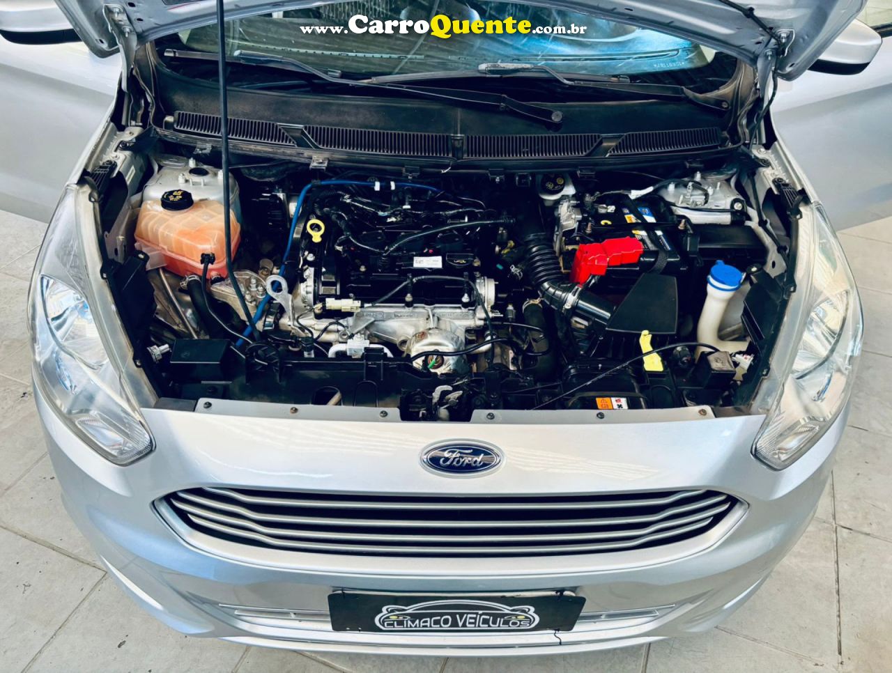 FORD   KA+ SEDAN 1.0 SESE PLUS TIVCT FLEX 4P   PRATA 2018 1.0 FLEX - Loja