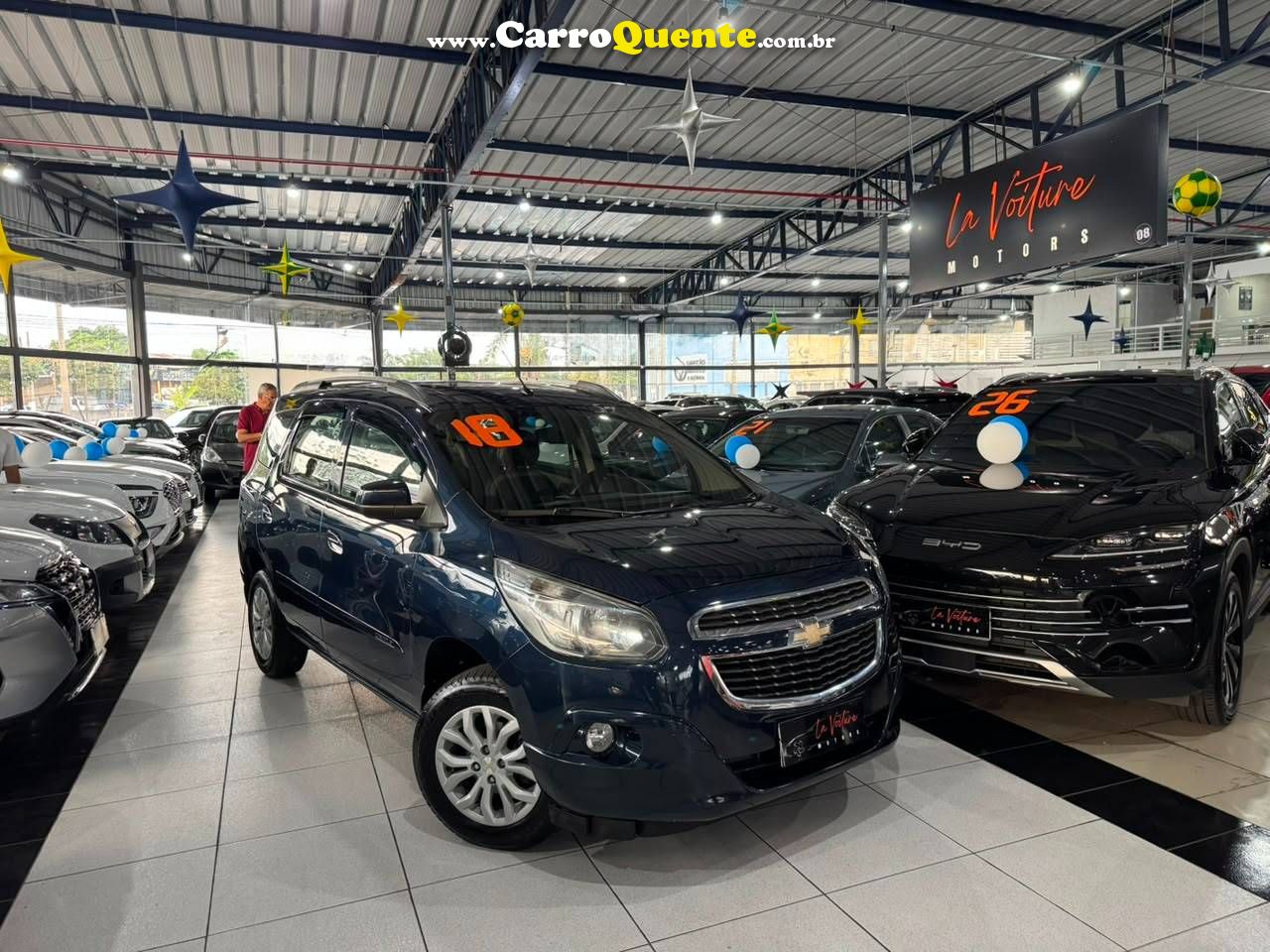 CHEVROLET SPIN 1.8 LTZ 8V 2018 - Loja