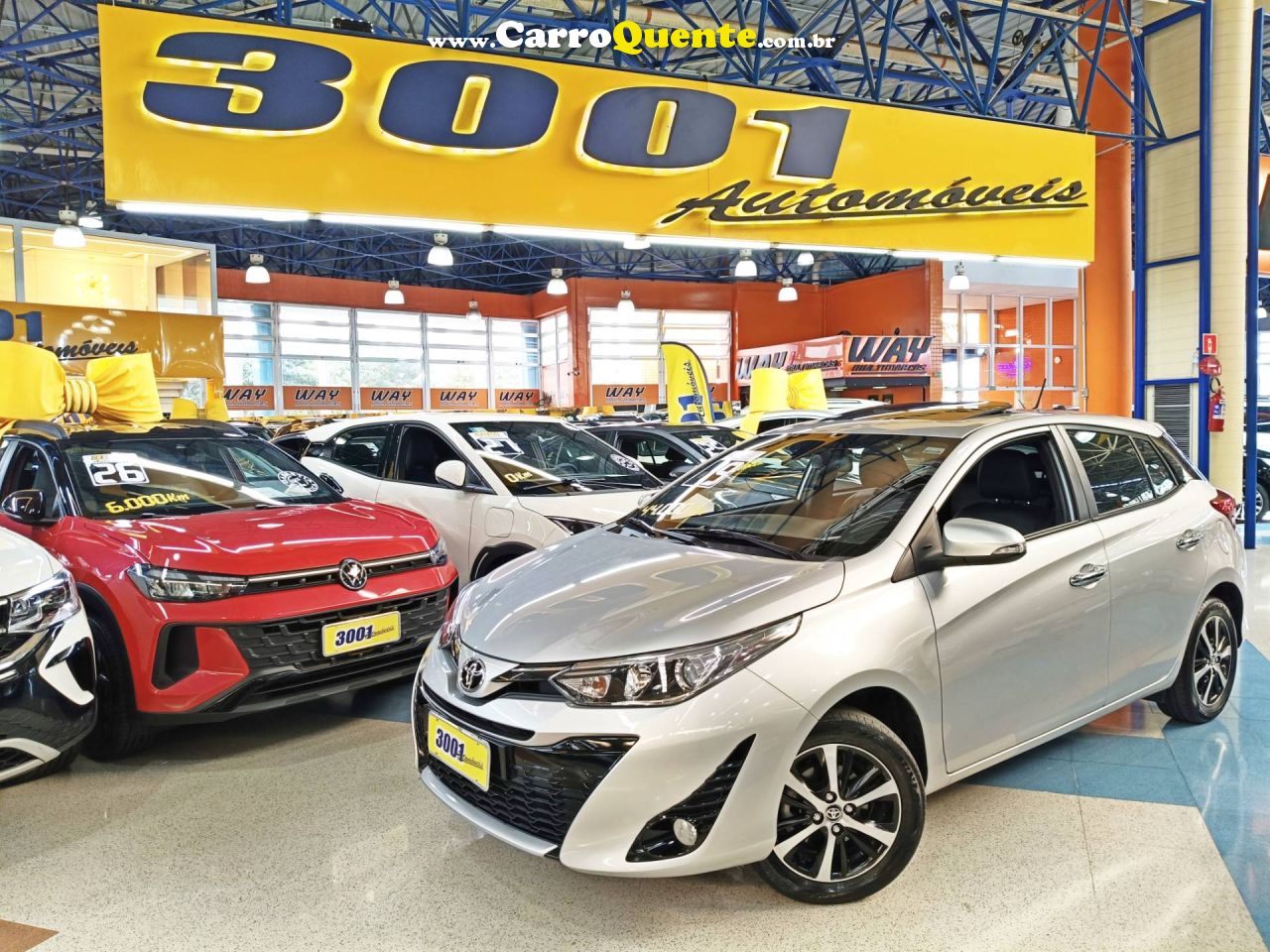 TOYOTA YARIS 1.5 HB XLS 16V 2019 - Loja