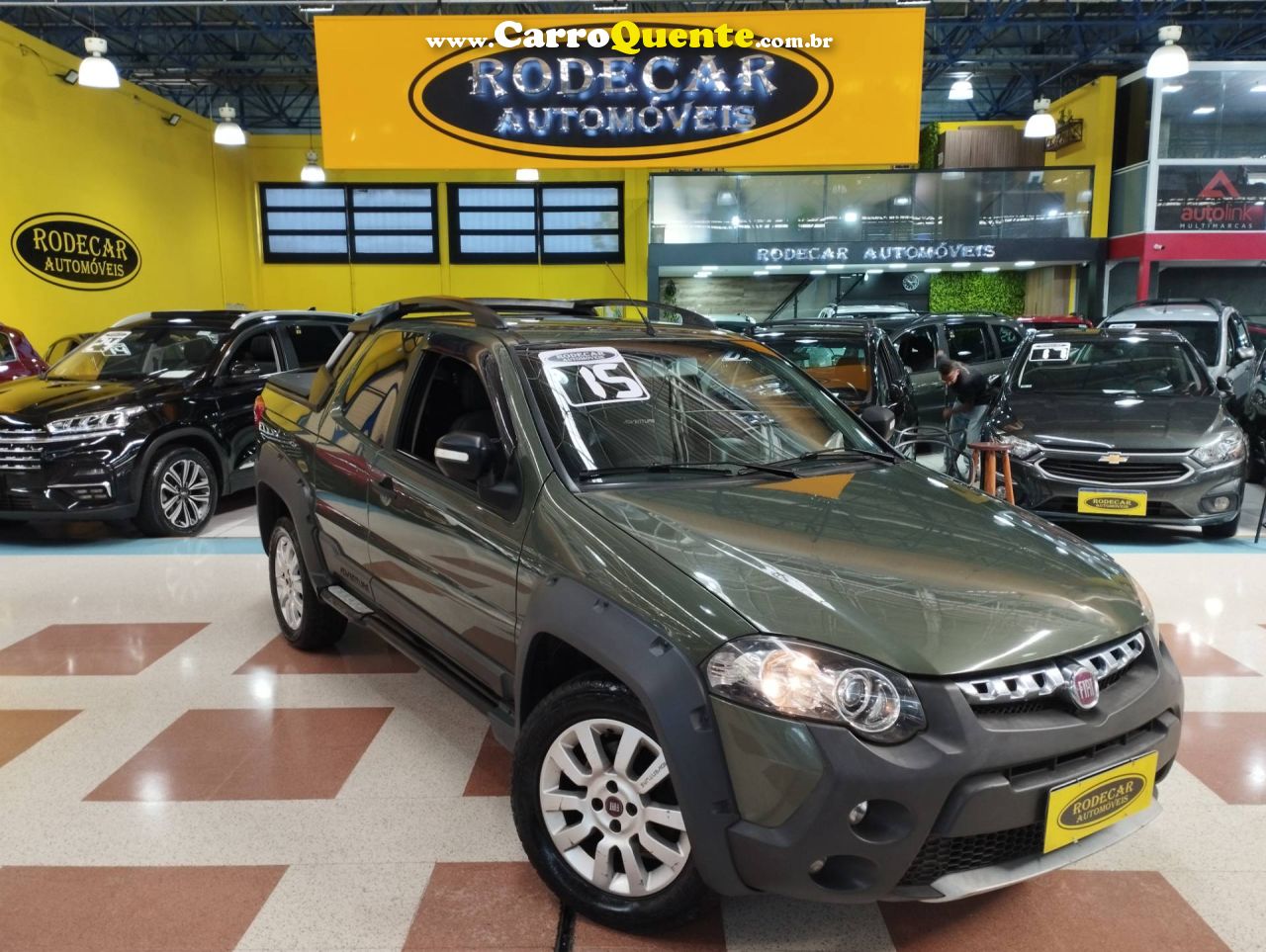 FIAT STRADA 1.8 MPI ADVENTURE EXTREME CD 1 2015 - Loja