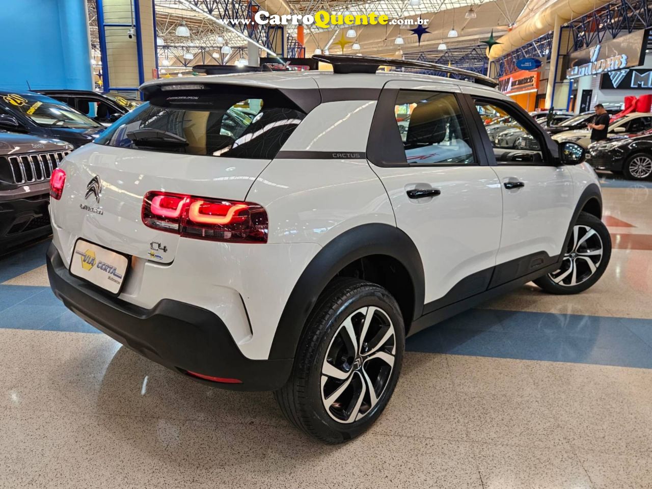 CITROEN C4 CACTUS 1.6 THP SHINE PACK * C/ 49.000 KM Apenas * 2022 - Loja