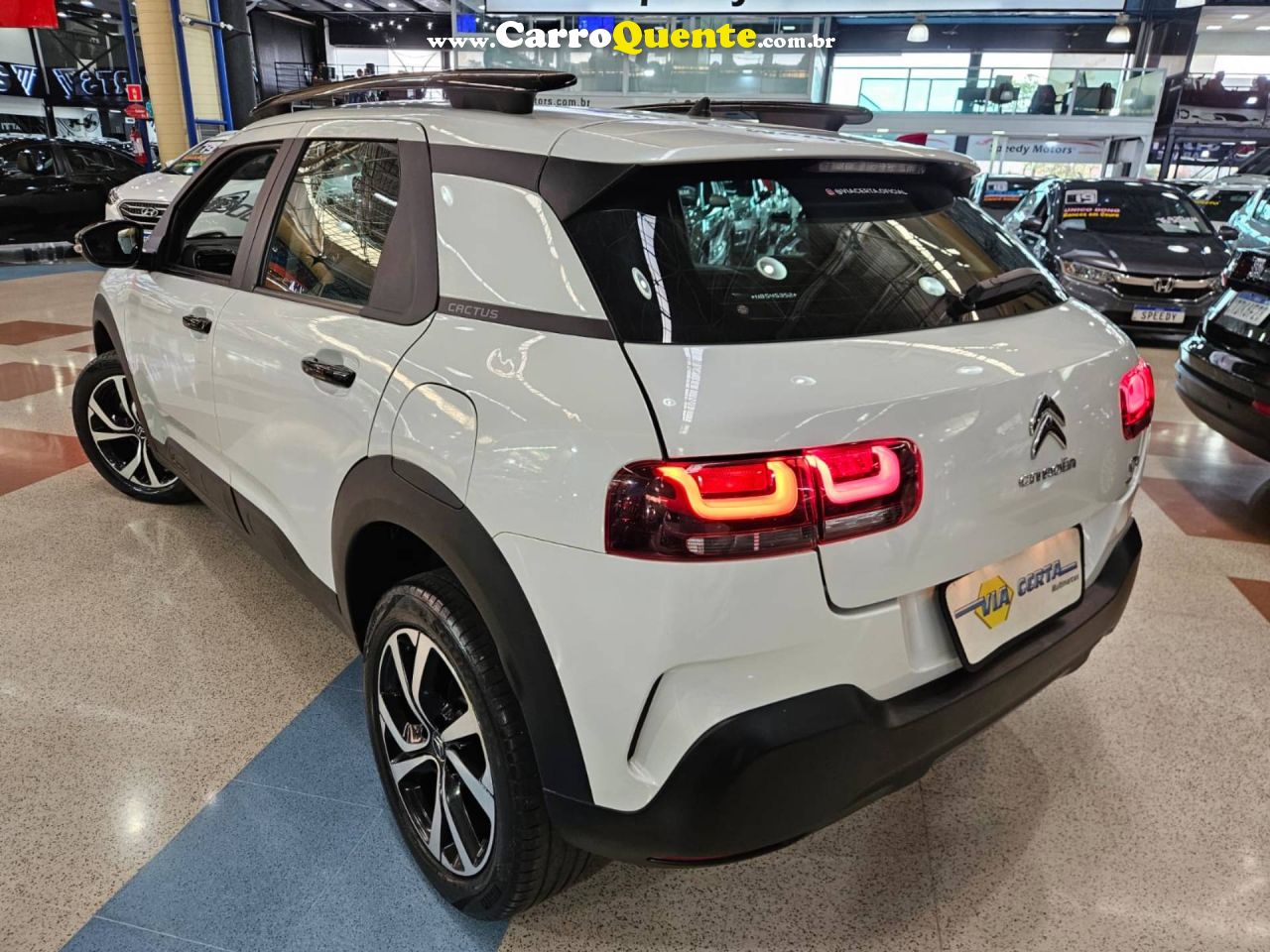CITROEN C4 CACTUS 1.6 THP SHINE PACK * C/ 49.000 KM Apenas * 2022 - Loja
