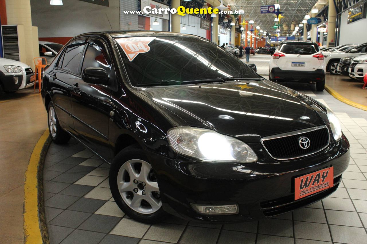 TOYOTA COROLLA 1.8 SE-G 16V 2004 - Loja