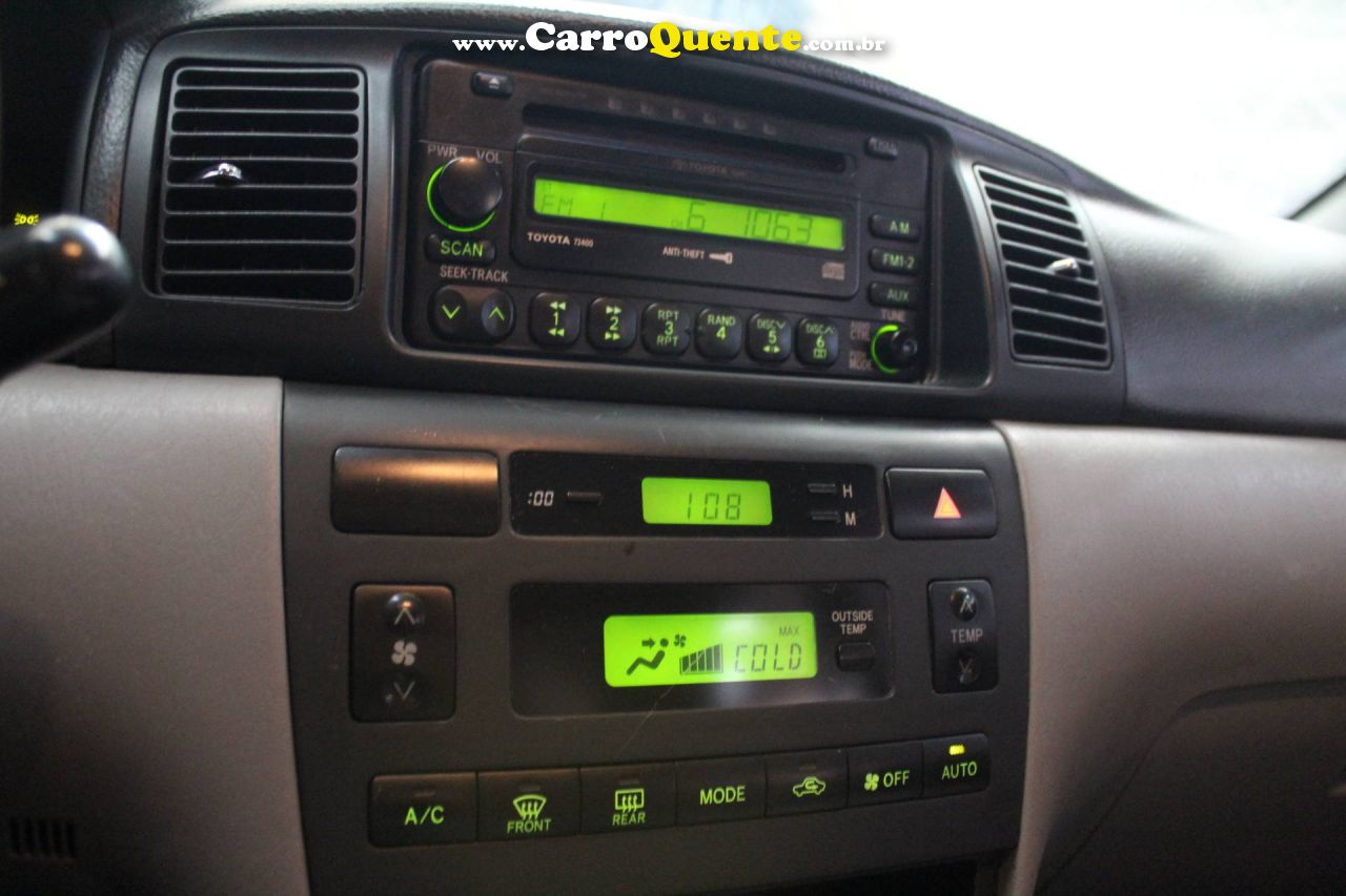 TOYOTA COROLLA 1.8 SE-G 16V 2004 - Loja