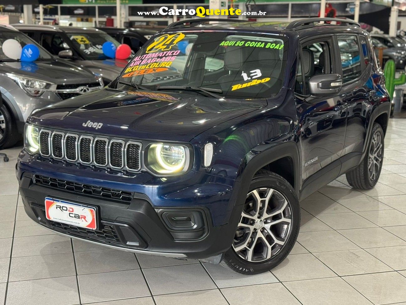 JEEP RENEGADE 1.3 T270 TURBO LONGITUDE 2024 - Loja