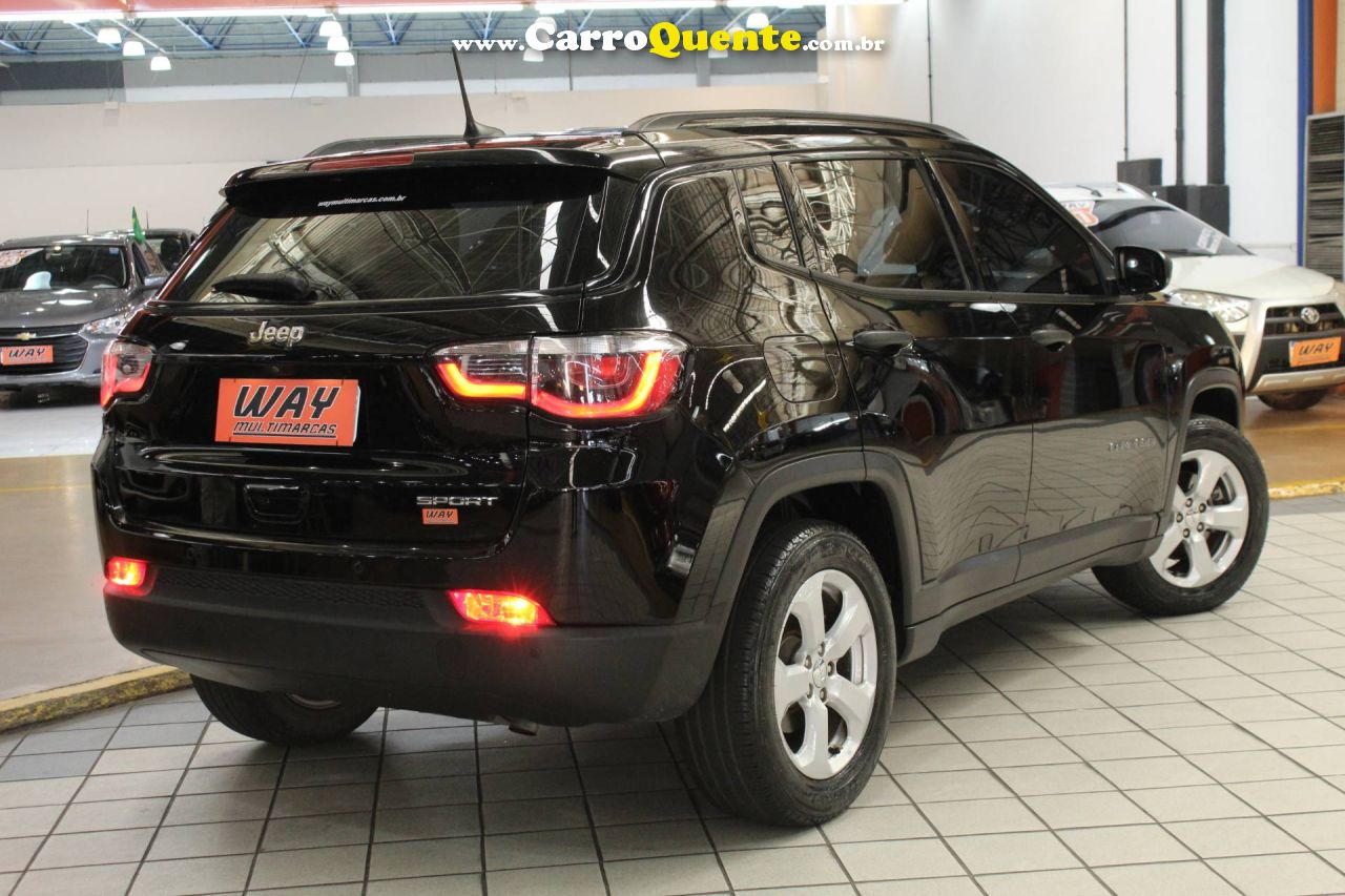 JEEP COMPASS 2.0 SPORT 4X2 16V 2018 - Loja