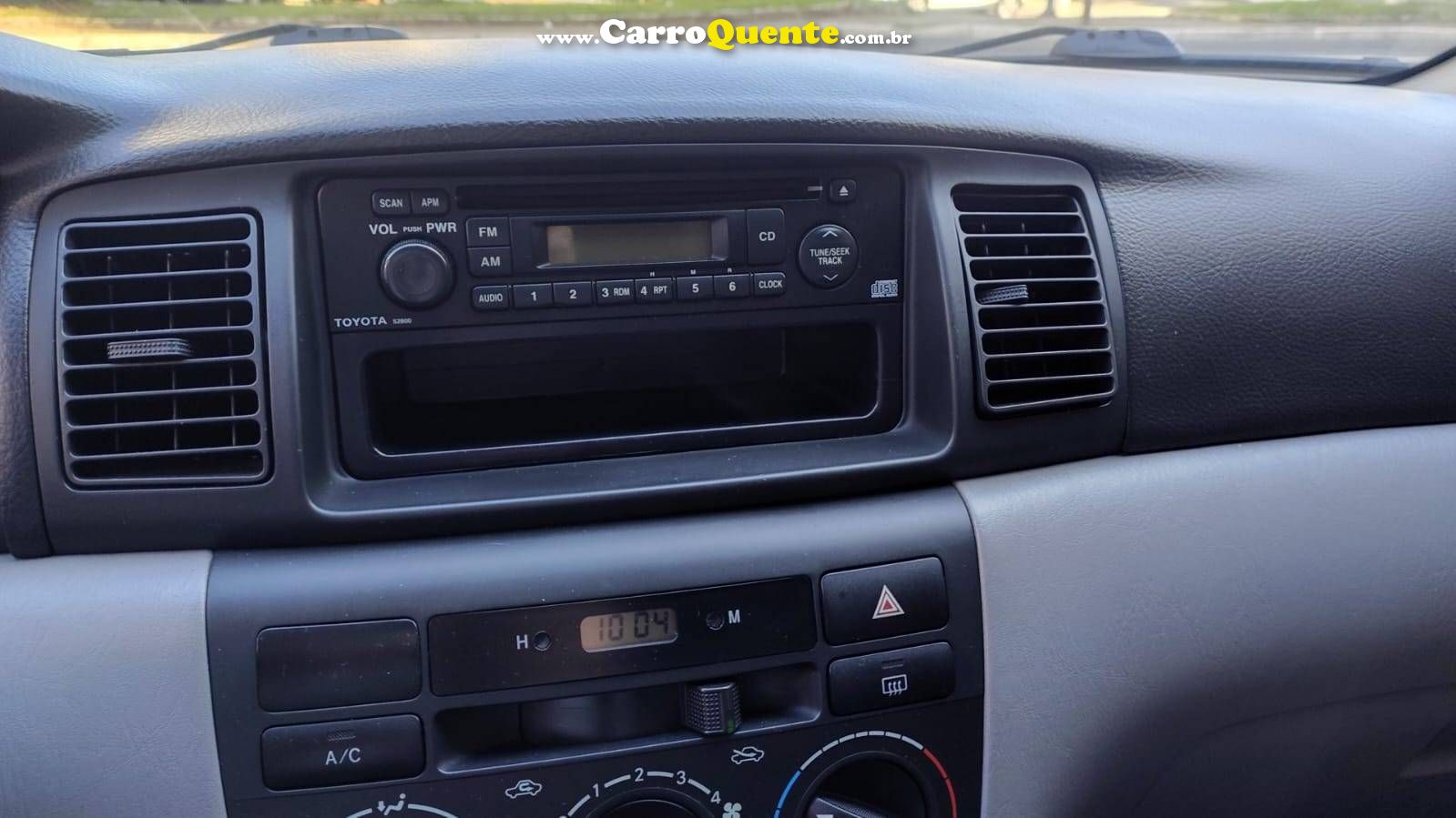 TOYOTA COROLLA 1.6 XLI 16V 2004 - Loja