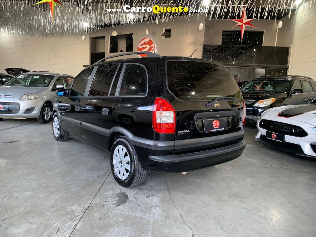 CHEVROLET   ZAFIRA EXPRES. 2.0 MPFI FLEXPOWER 5P AUT   PRETO 2008 2.0 FLEX - Loja