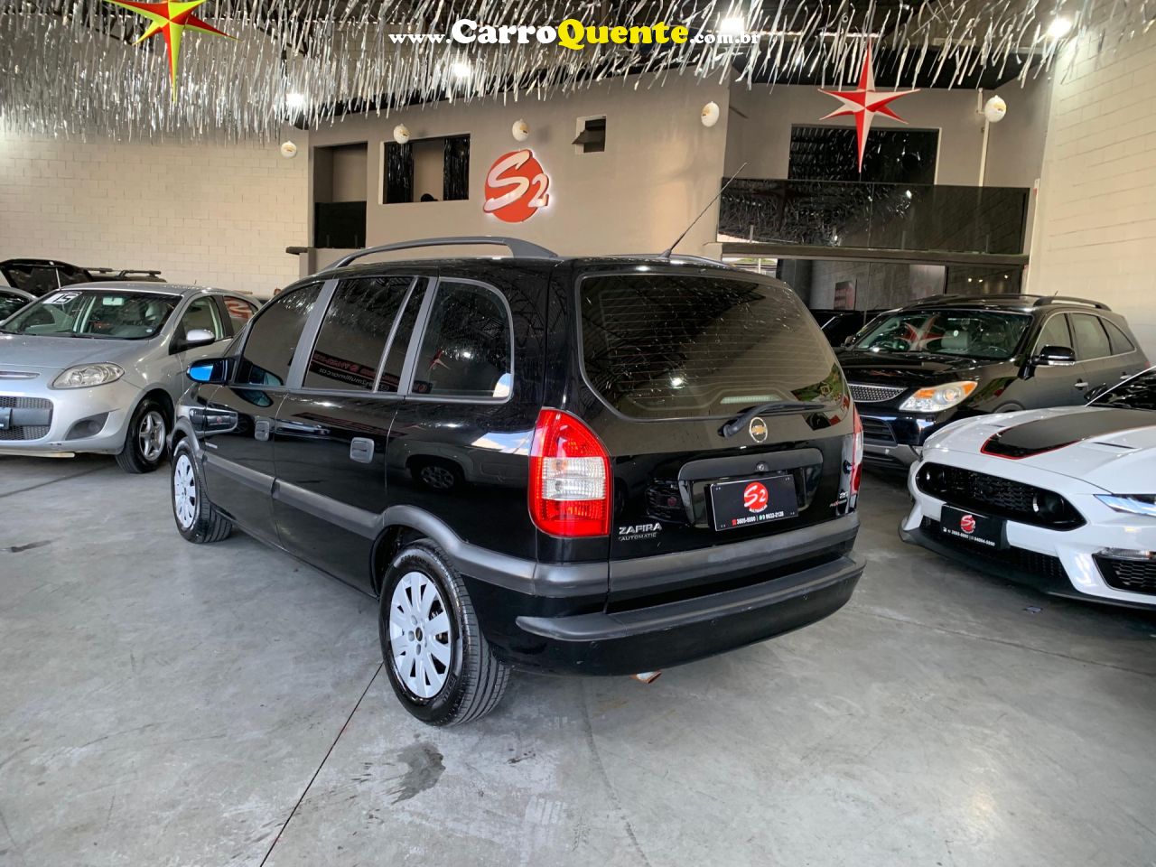 CHEVROLET   ZAFIRA EXPRES. 2.0 MPFI FLEXPOWER 5P AUT   PRETO 2008 2.0 FLEX - Loja