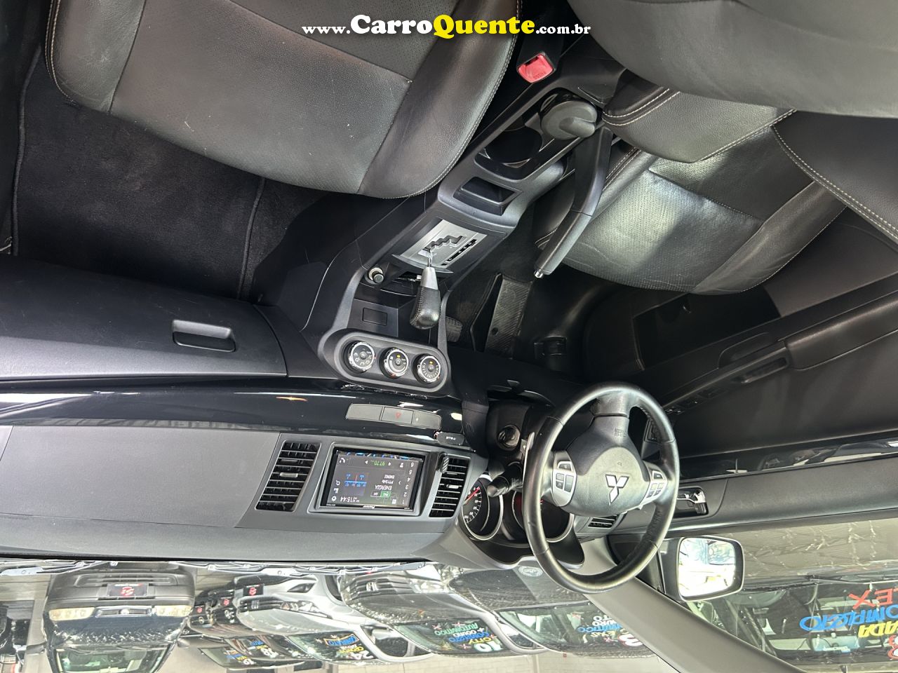 MITSUBISHI   LANCER 2.0 16V 160CV AUT.   PRETO 2014 2.0 GASOLINA - Loja