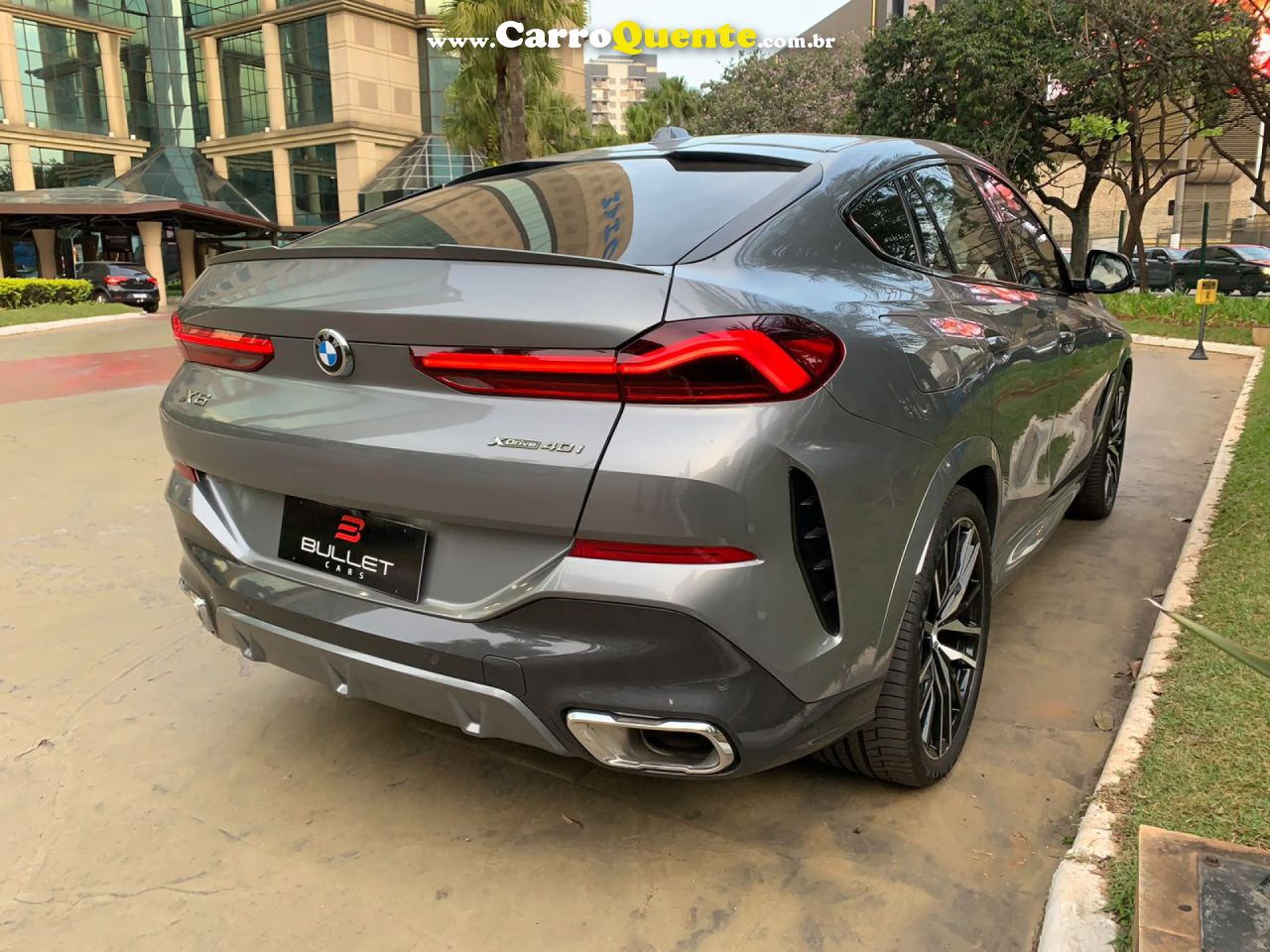 BMW   3.0 TWINPOWER GASOLINA XDRIVE40I M SPORT AUTOMÁTICO   CINZA 2024 3.0 GASOLINA - Loja