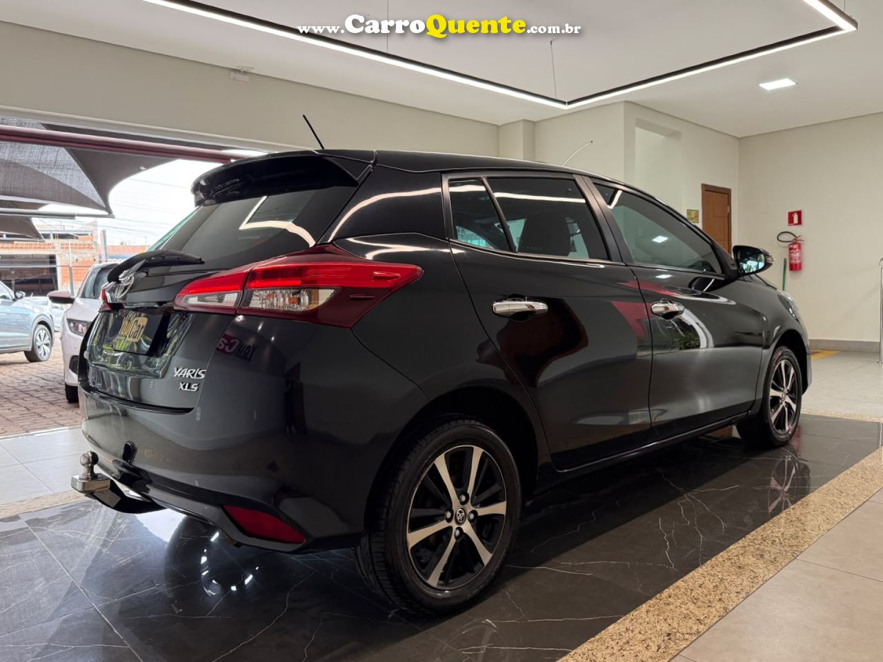 TOYOTA   YARIS XLS 1.5 FLEX 16V 5P AUT.   PRETO 2019 1.5 FLEX - Loja
