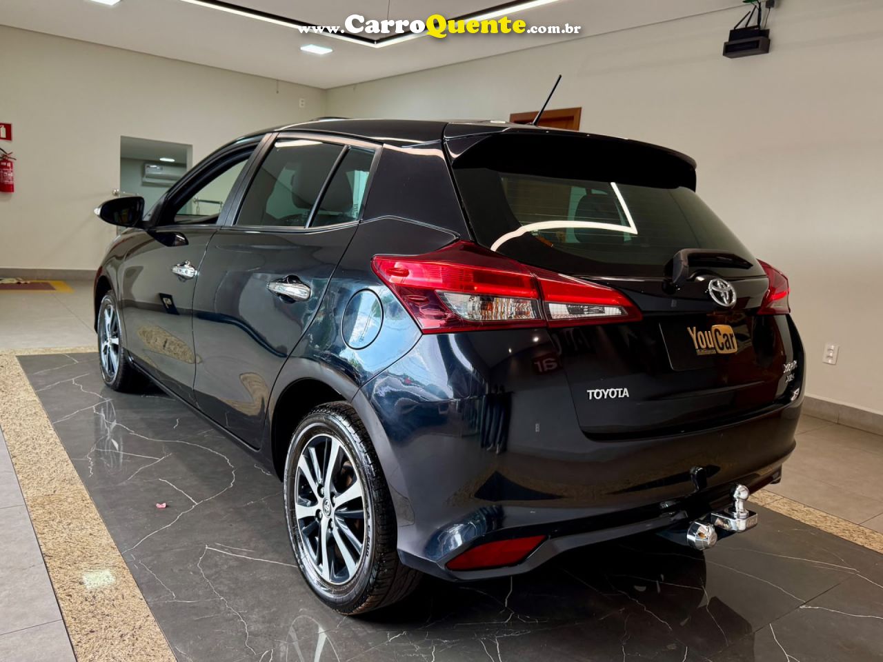 TOYOTA   YARIS XLS 1.5 FLEX 16V 5P AUT.   PRETO 2019 1.5 FLEX - Loja