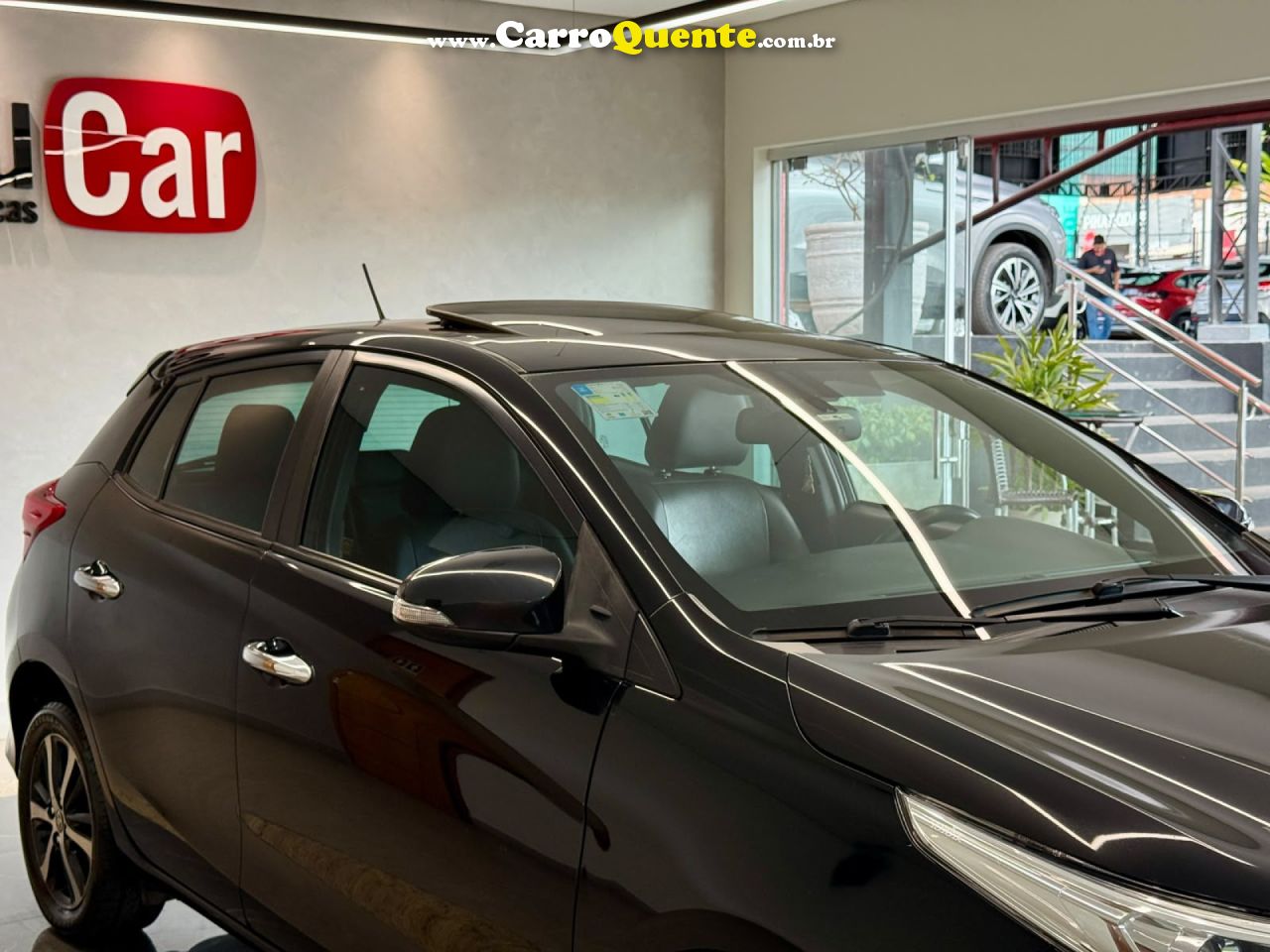 TOYOTA   YARIS XLS 1.5 FLEX 16V 5P AUT.   PRETO 2019 1.5 FLEX - Loja
