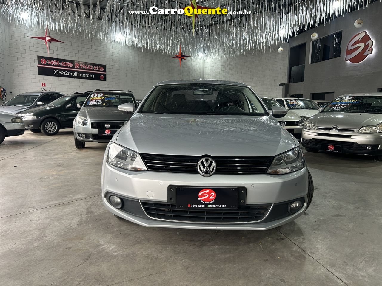 VOLKSWAGEN   JETTA HIGHLINE 2.0 TSI 16V 4P TIPTRONIC   PRATA 2012 2.0 GASOLINA - Loja
