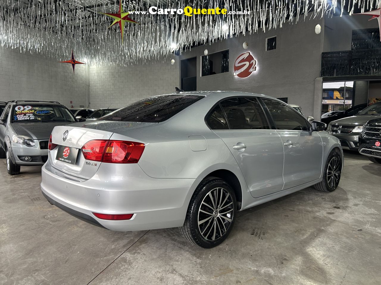 VOLKSWAGEN   JETTA HIGHLINE 2.0 TSI 16V 4P TIPTRONIC   PRATA 2012 2.0 GASOLINA - Loja