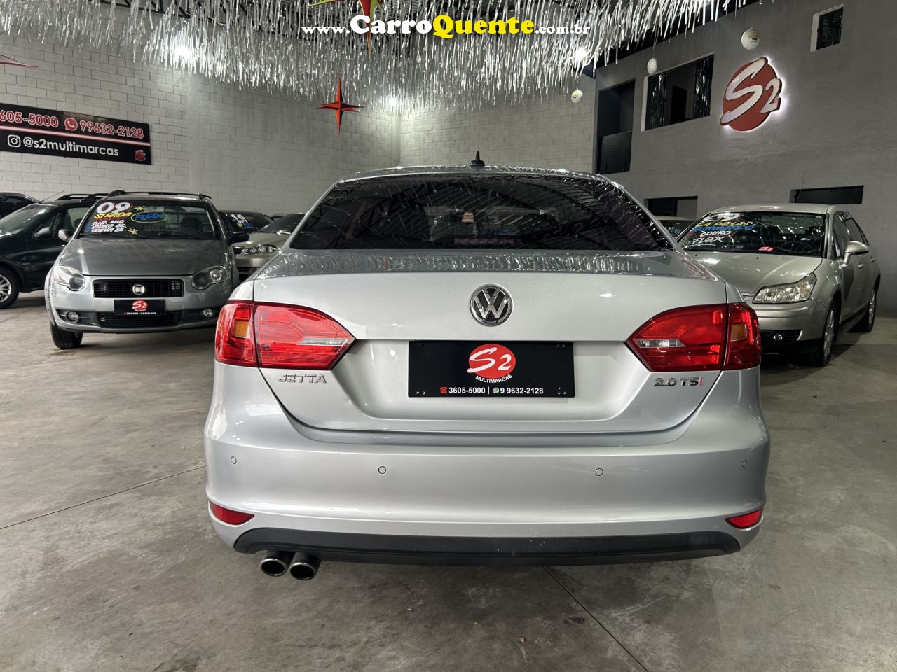 VOLKSWAGEN   JETTA HIGHLINE 2.0 TSI 16V 4P TIPTRONIC   PRATA 2012 2.0 GASOLINA - Loja
