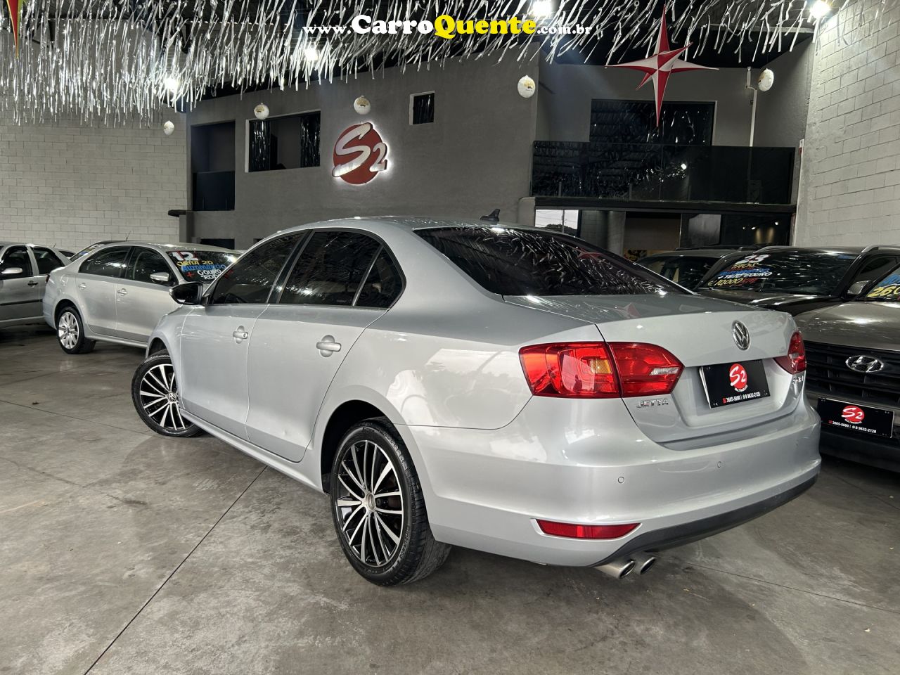VOLKSWAGEN   JETTA HIGHLINE 2.0 TSI 16V 4P TIPTRONIC   PRATA 2012 2.0 GASOLINA - Loja