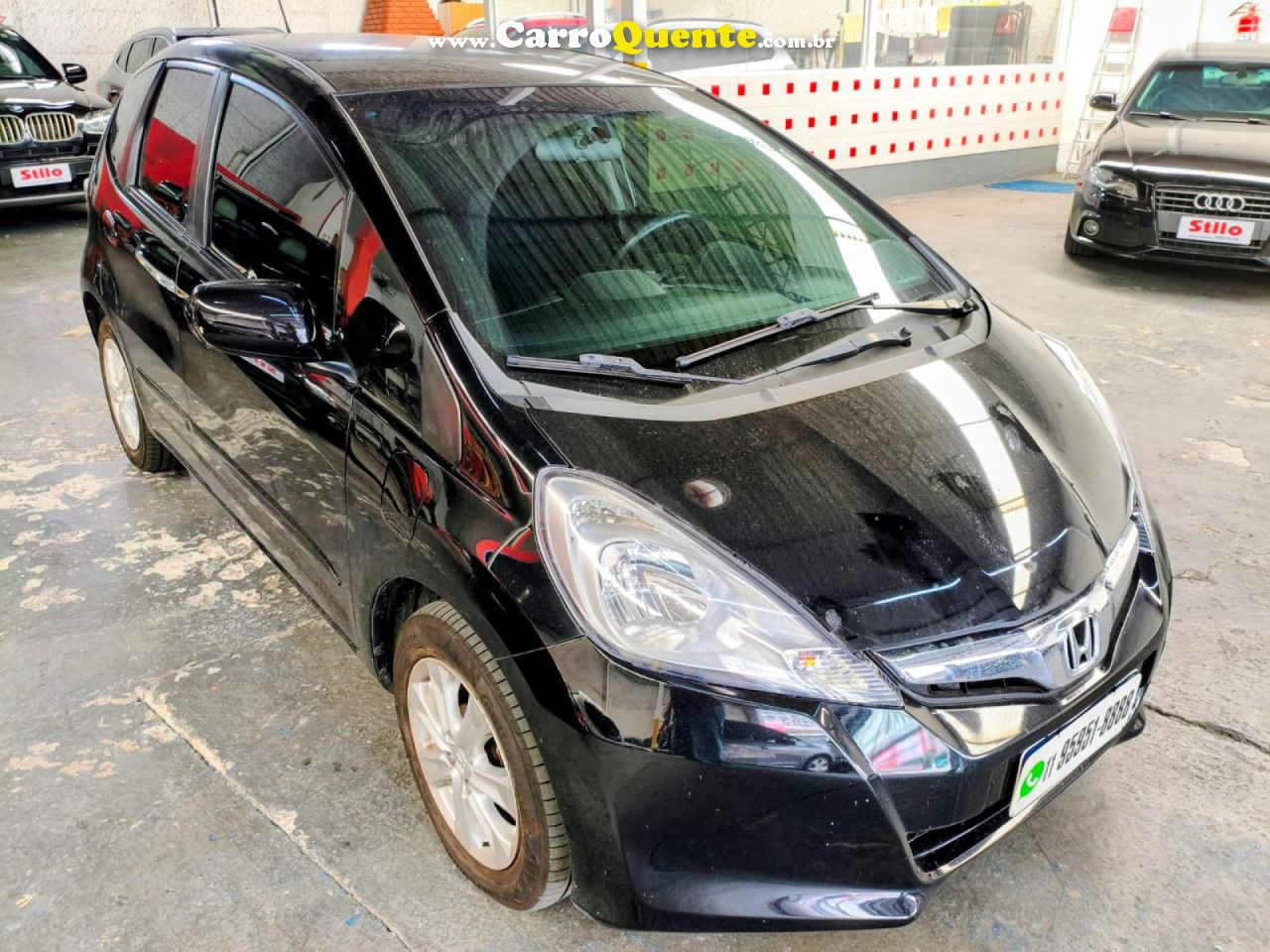 HONDA   FIT LX 1.4 1.4 FLEX 8V16V 5P AUT.   PRETO 2013 1.4 FLEX - Loja