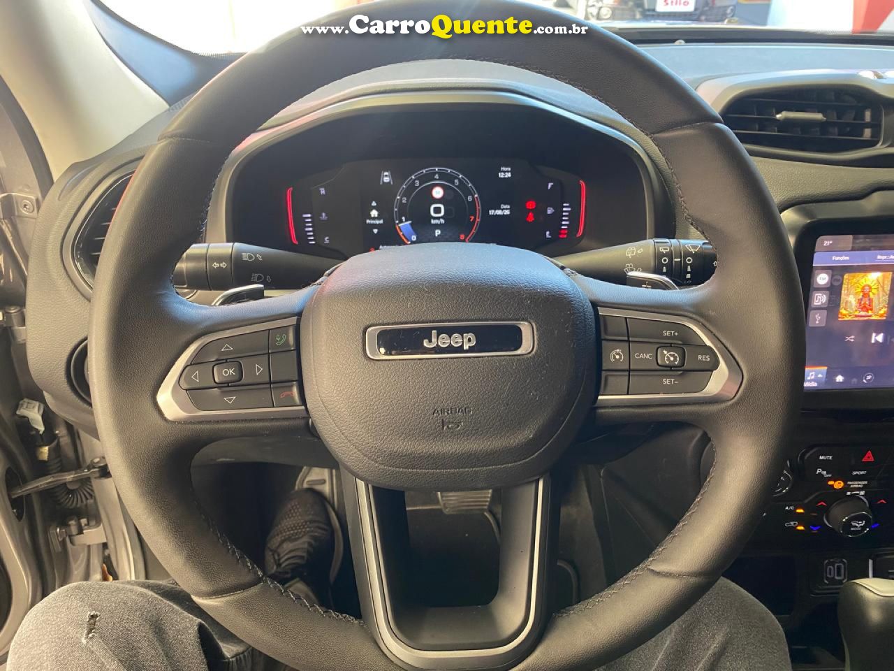 JEEP   RENEGADE LONG. T270 1.3 TB 4X2 FLEX AUT.   PRATA 2024 1.3 FLEX - Loja