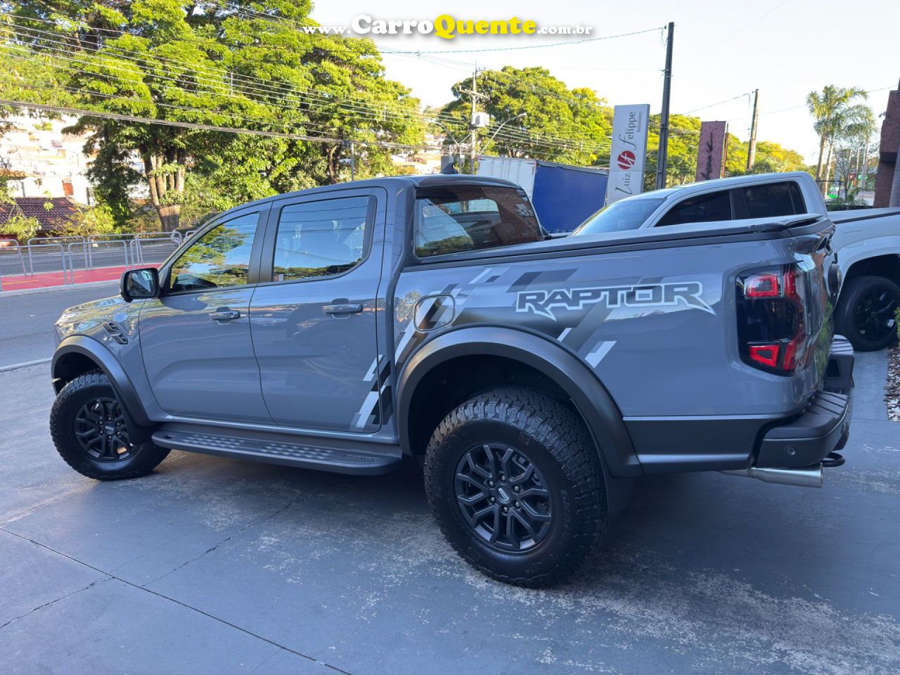 FORD   FORD RANGER RAPTOR 3.0 V6 4X4 397CV GASOLINA   CINZA 2024 3.0 GASOLINA - Loja