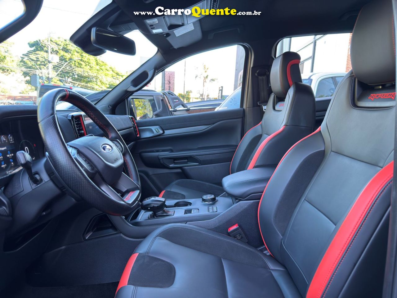 FORD   FORD RANGER RAPTOR 3.0 V6 4X4 397CV GASOLINA   CINZA 2024 3.0 GASOLINA - Loja