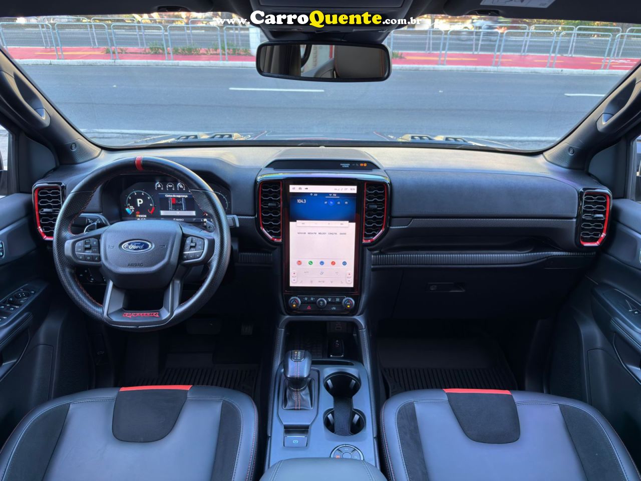 FORD   FORD RANGER RAPTOR 3.0 V6 4X4 397CV GASOLINA   CINZA 2024 3.0 GASOLINA - Loja