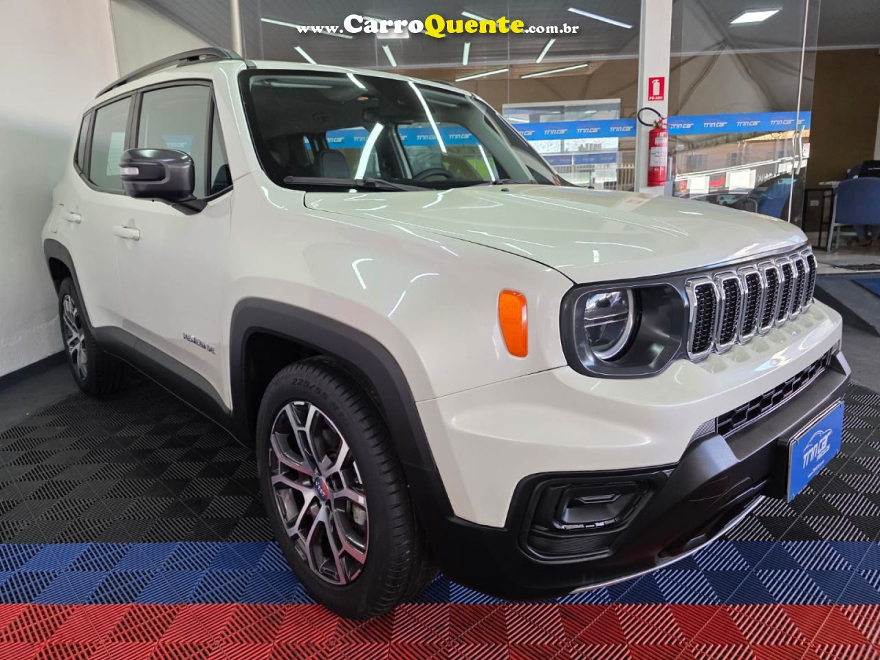 JEEP   RENEGADE LONG. T270 1.3 TB 4X2 FLEX AUT.   BRANCO 2024 1.3 FLEX - Loja