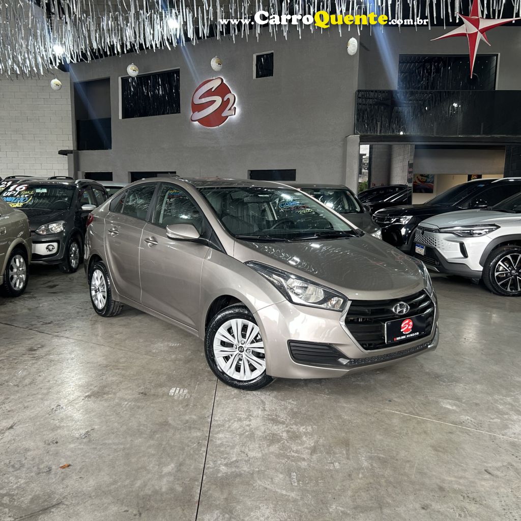 HYUNDAI   HB20S C.PLUSC.STYLE1.0 FLEX 12V MEC. 4P   PRATA 2019 1.0 FLEX - Loja