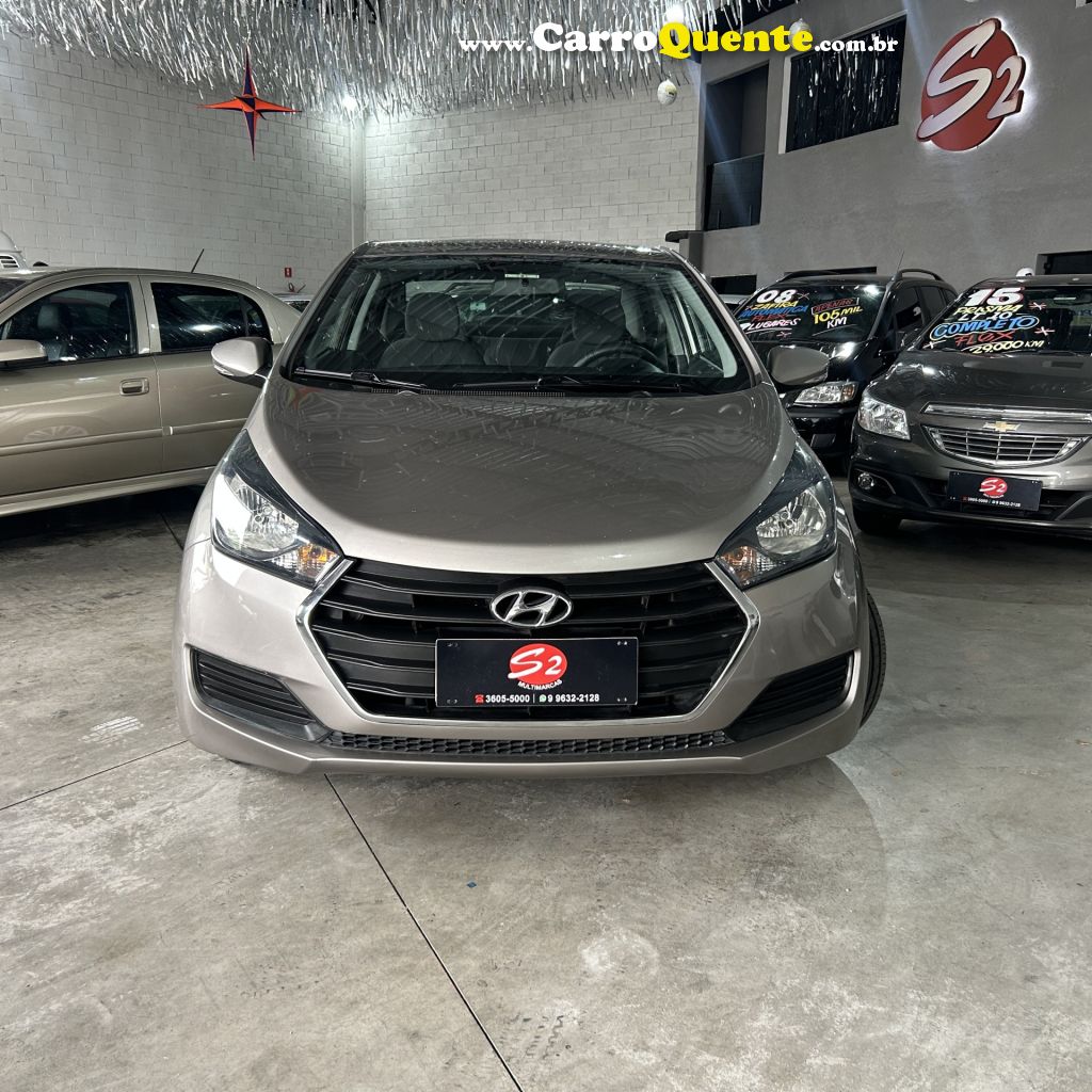 HYUNDAI   HB20S C.PLUSC.STYLE1.0 FLEX 12V MEC. 4P   PRATA 2019 1.0 FLEX - Loja