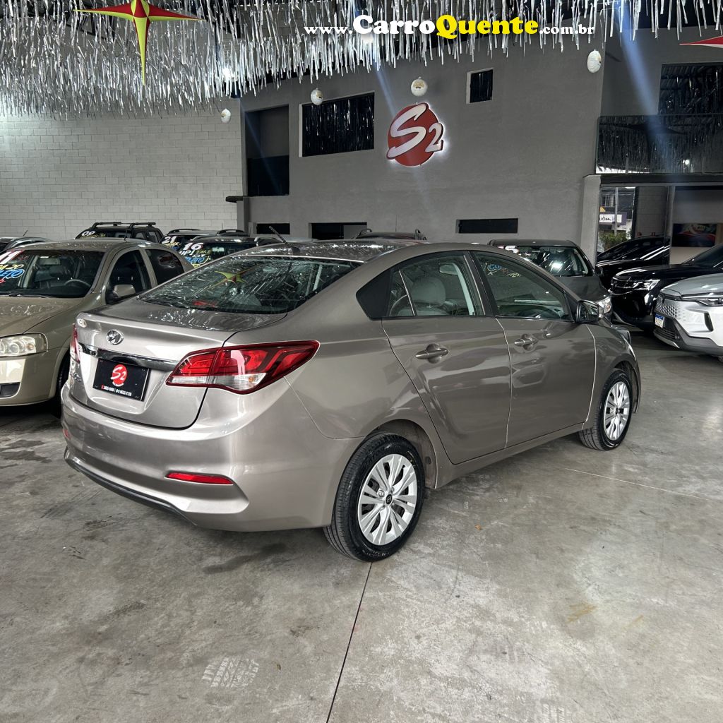 HYUNDAI   HB20S C.PLUSC.STYLE1.0 FLEX 12V MEC. 4P   PRATA 2019 1.0 FLEX - Loja