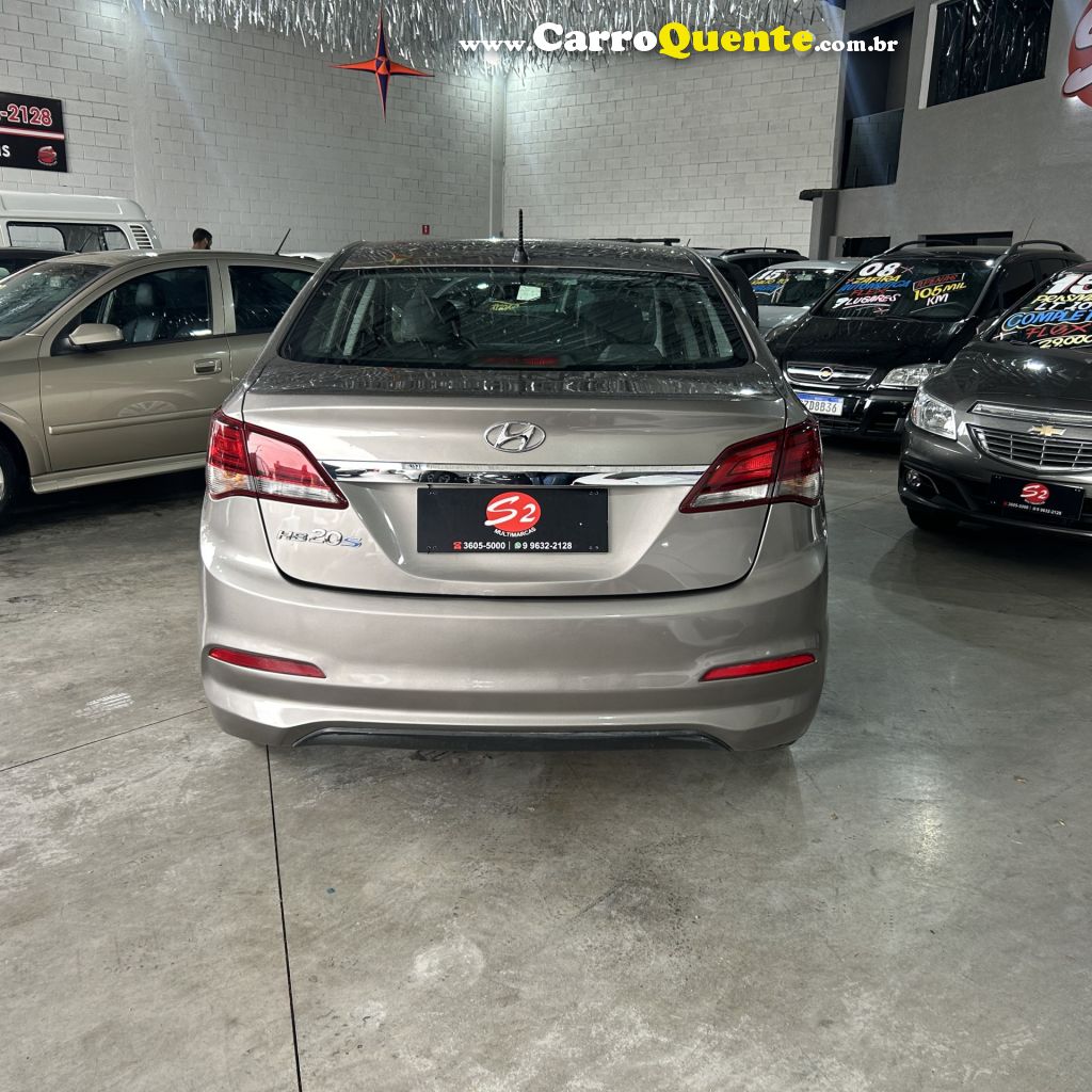 HYUNDAI   HB20S C.PLUSC.STYLE1.0 FLEX 12V MEC. 4P   PRATA 2019 1.0 FLEX - Loja