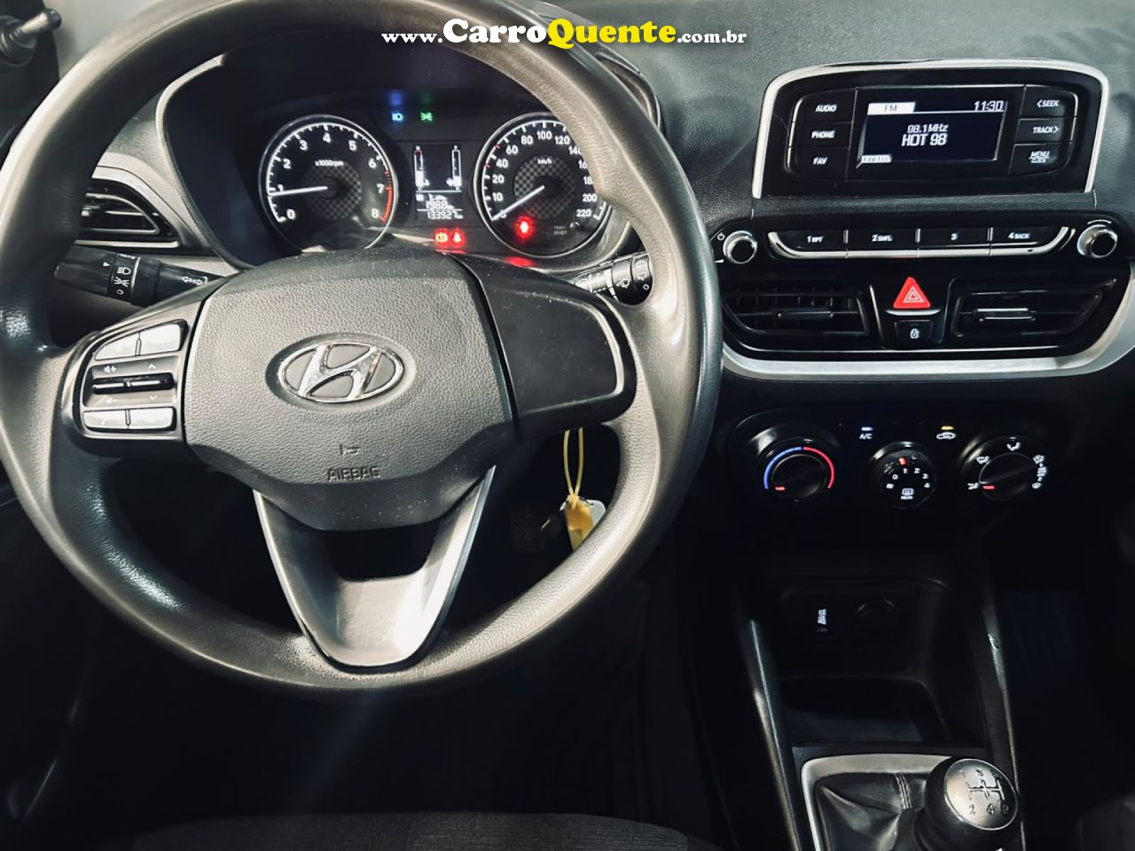 HYUNDAI   HB20 SENSE 1.0 FLEX 12V MEC.   PRATA 2020 1.0 FLEX - Loja