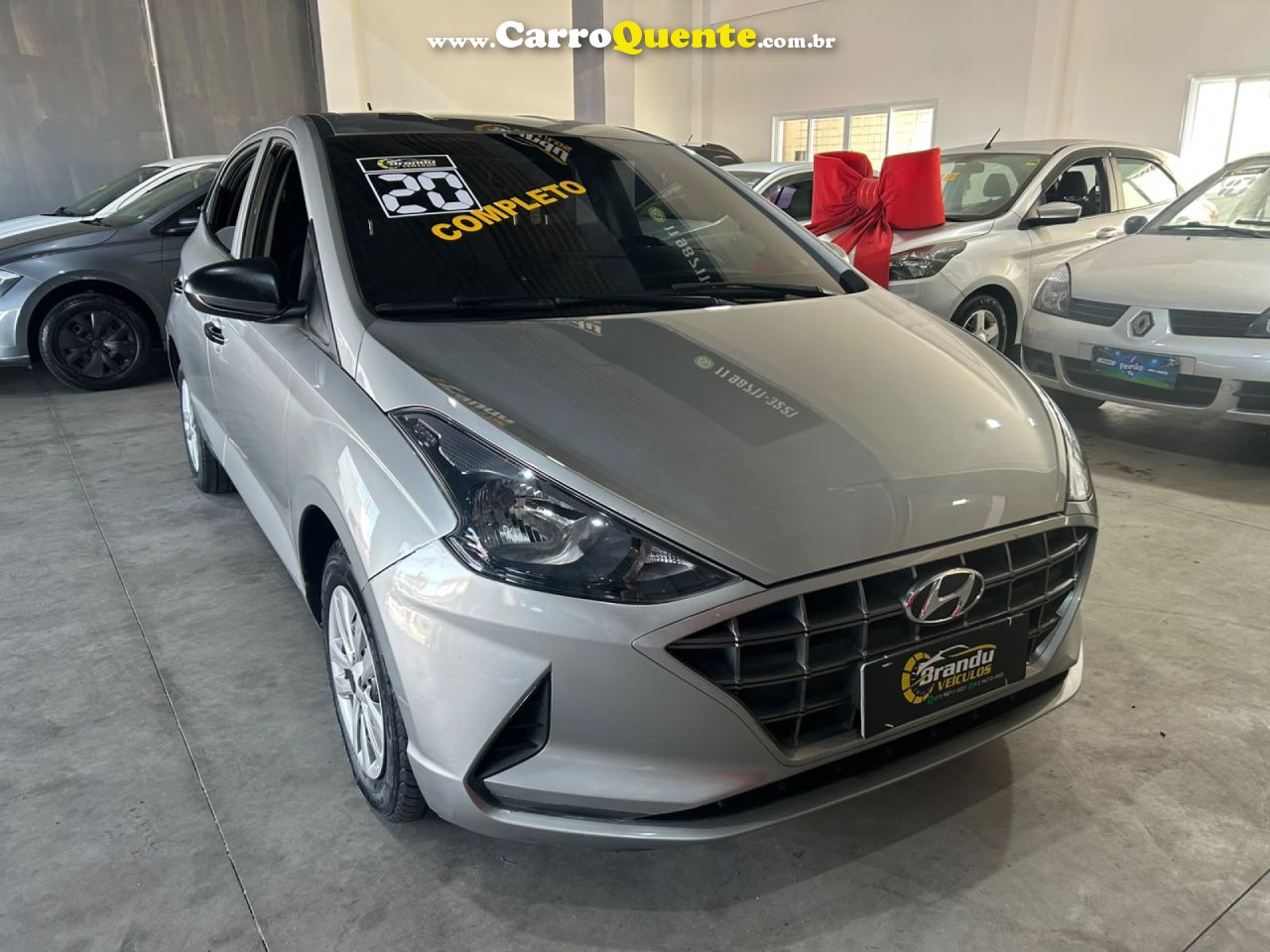 HYUNDAI   HB20 SENSE 1.0 FLEX 12V MEC.   PRATA 2020 1.0 FLEX - Loja