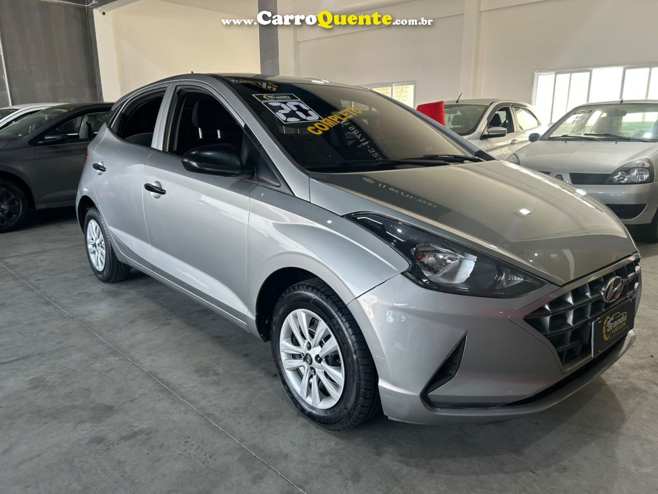 HYUNDAI   HB20 SENSE 1.0 FLEX 12V MEC.   PRATA 2020 1.0 FLEX - Loja