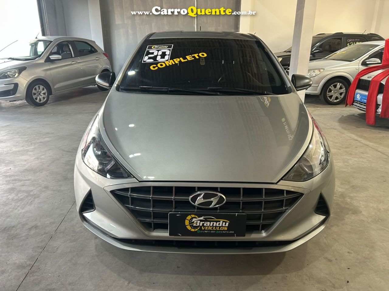 HYUNDAI   HB20 SENSE 1.0 FLEX 12V MEC.   PRATA 2020 1.0 FLEX - Loja