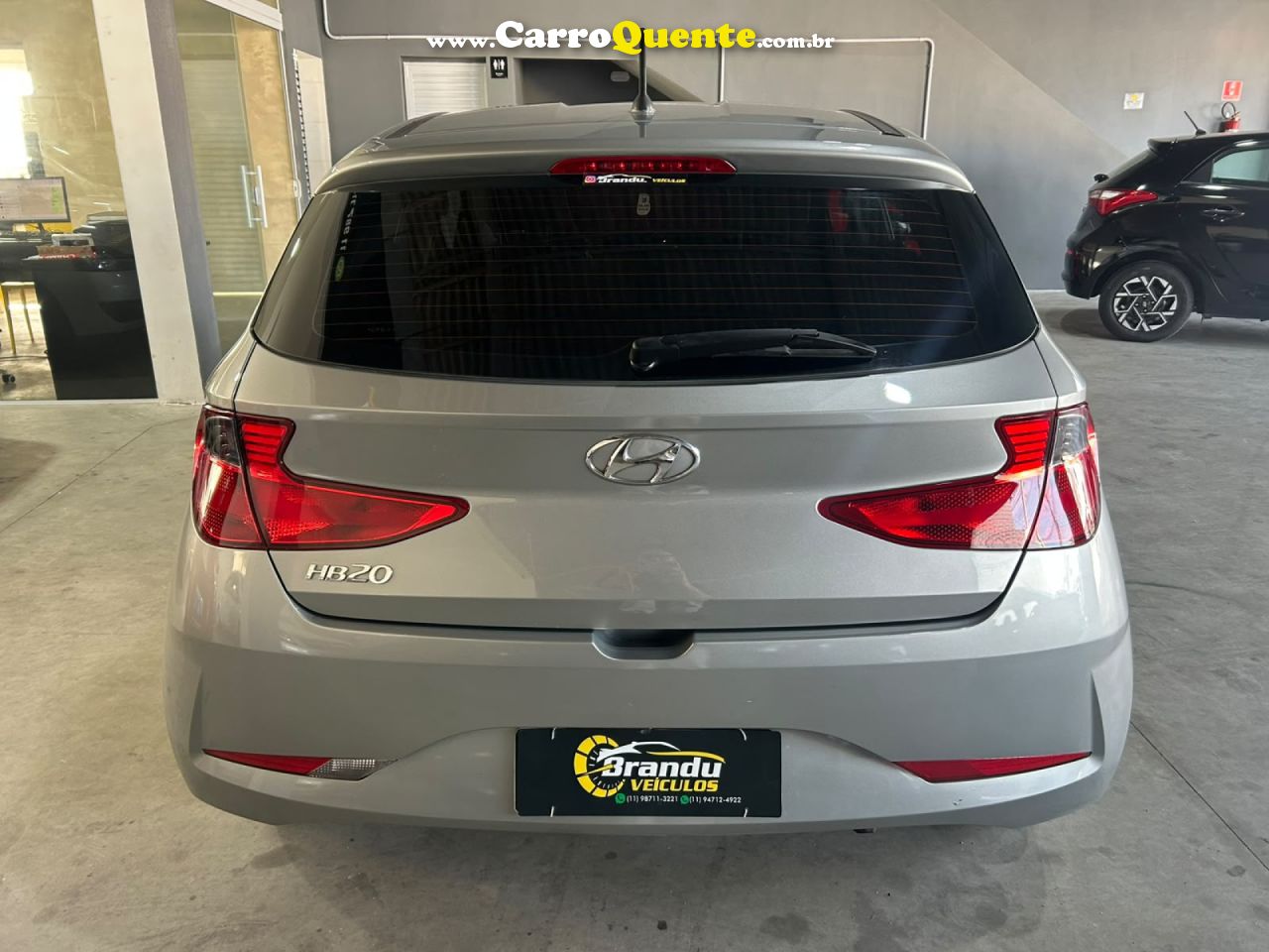 HYUNDAI   HB20 SENSE 1.0 FLEX 12V MEC.   PRATA 2020 1.0 FLEX - Loja