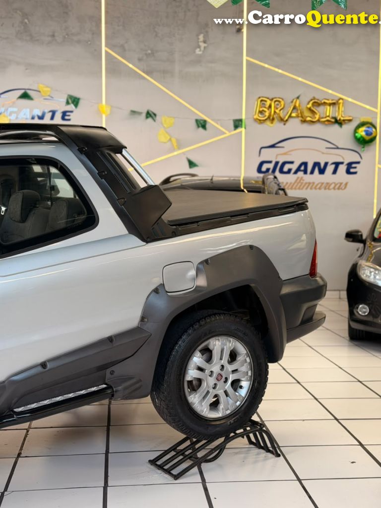 FIAT   STRADA ADVENTURE1.8 1.8 LOCKER FLEX CD   PRATA 2010 1.8 FLEX - Loja