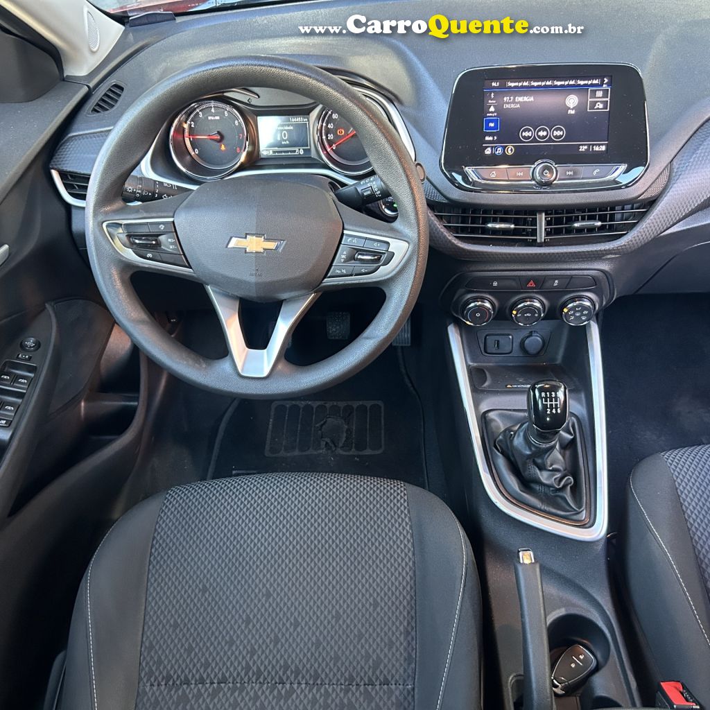 CHEVROLET   ONIX HATCH LT 1.0 12V FLEX 5P MEC.   LARANJA 2020 1.0 FLEX - Loja
