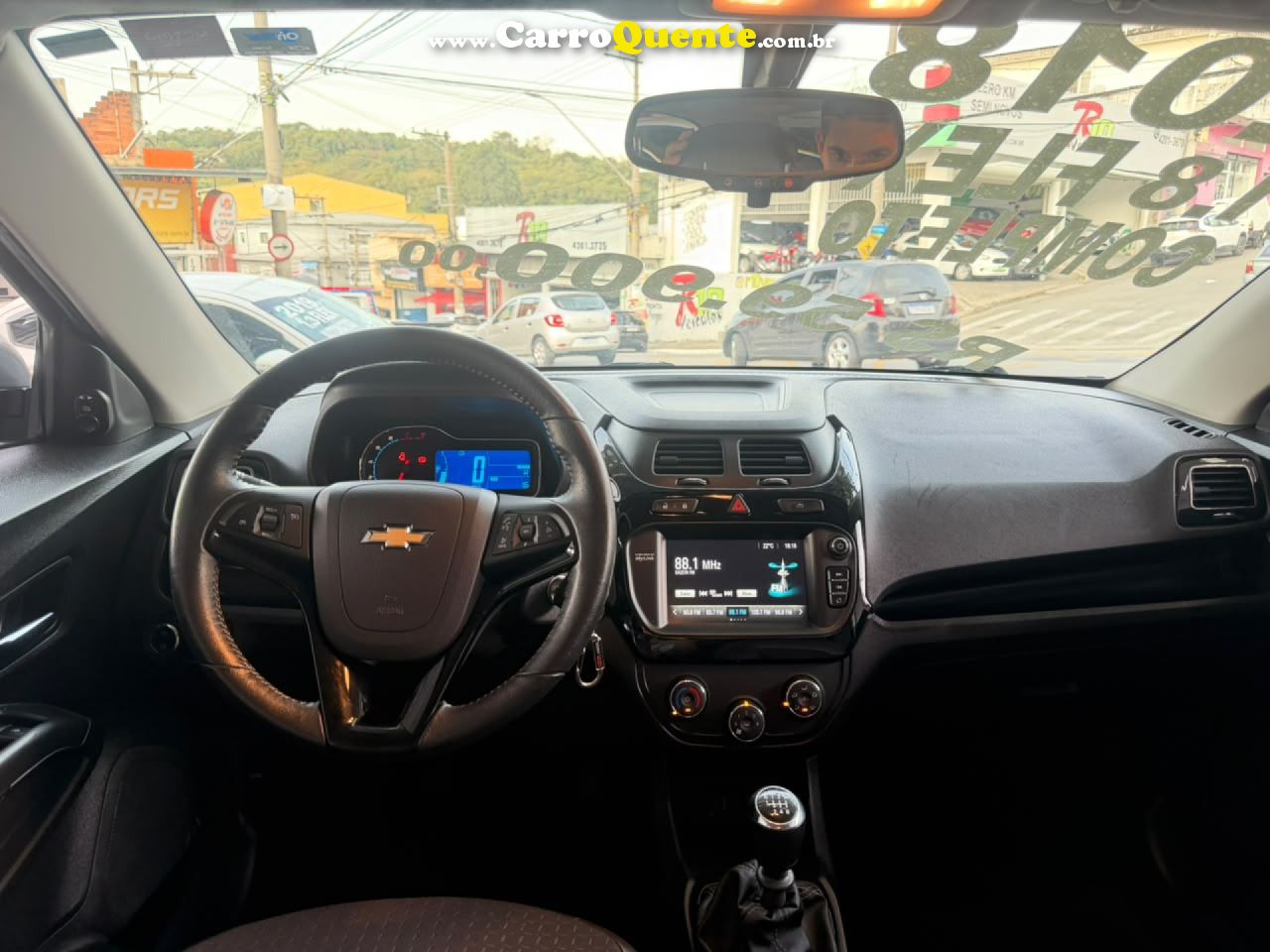 CHEVROLET   COBALT LTZ 1.8 8V ECONO.FLEX 4P MEC.   CINZA 2018 1.8 FLEX - Loja