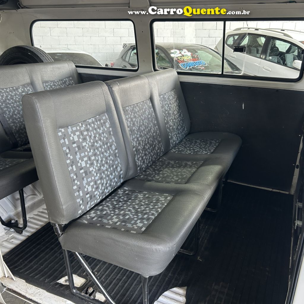 VOLKSWAGEN   KOMBI STANDARD 1.4 MI TOTAL FLEX 8V   BRANCO 2010 1.4 FLEX - Loja