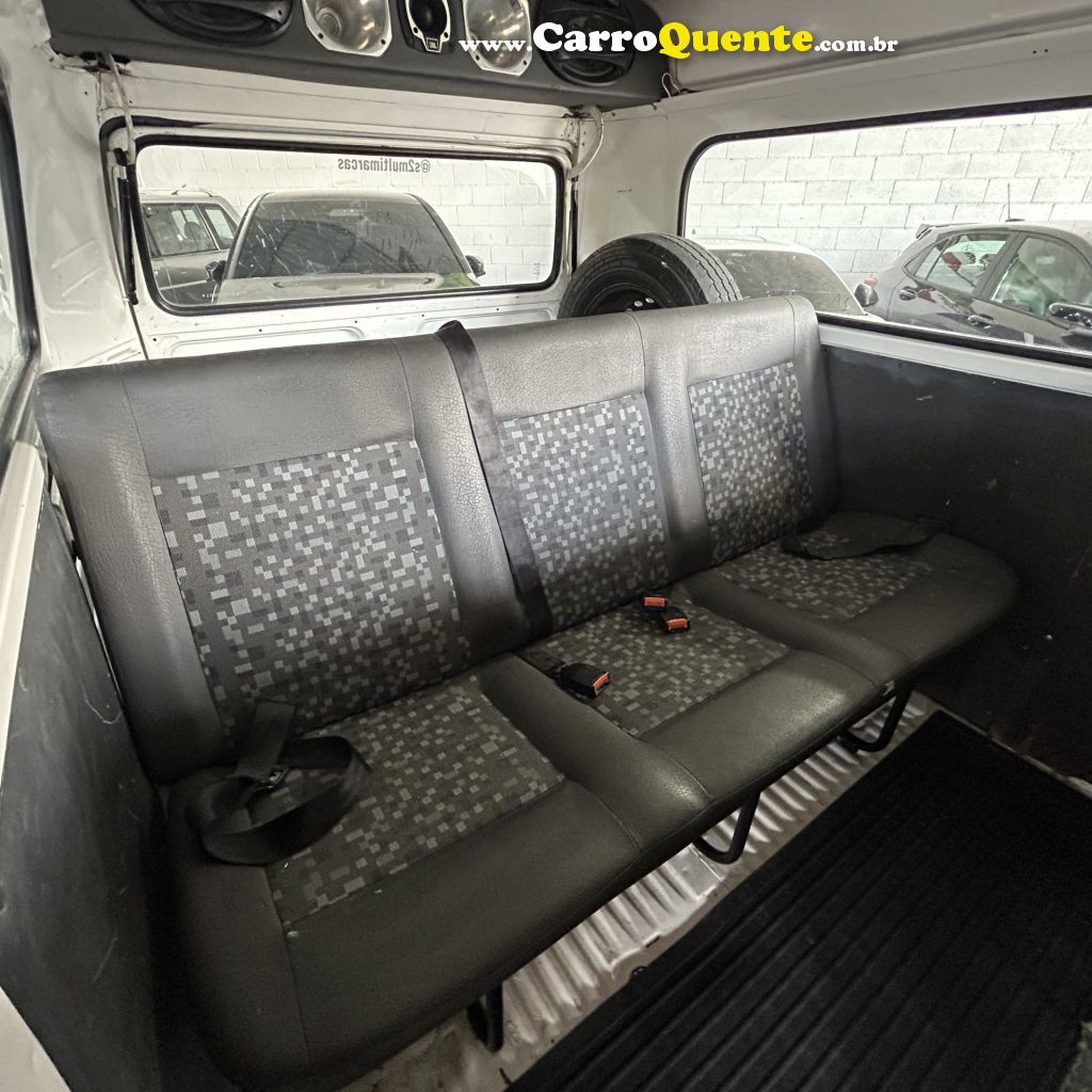 VOLKSWAGEN   KOMBI STANDARD 1.4 MI TOTAL FLEX 8V   BRANCO 2010 1.4 FLEX - Loja