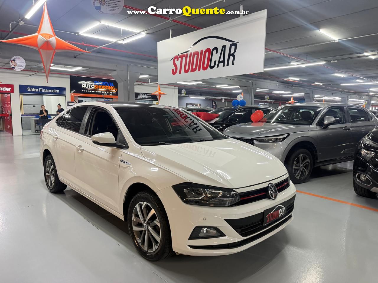VOLKSWAGEN   VIRTUS COMFORT. 200 TSI 1.0 FLEX 12V AUT   BRANCO 2019 1.0 FLEX - Loja