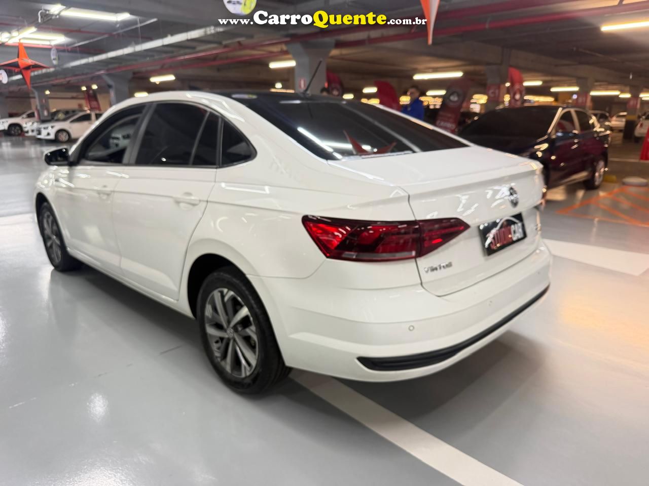 VOLKSWAGEN   VIRTUS COMFORT. 200 TSI 1.0 FLEX 12V AUT   BRANCO 2019 1.0 FLEX - Loja