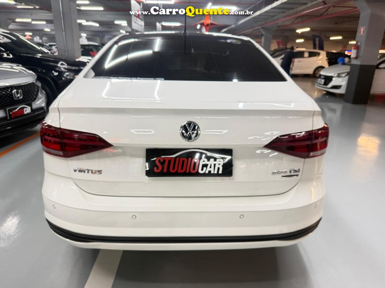 VOLKSWAGEN   VIRTUS COMFORT. 200 TSI 1.0 FLEX 12V AUT   BRANCO 2019 1.0 FLEX - Loja