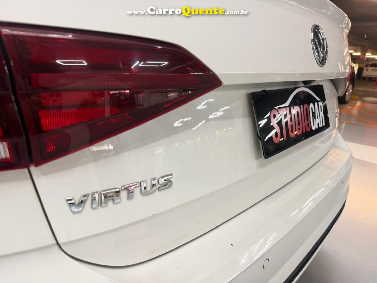VOLKSWAGEN   VIRTUS COMFORT. 200 TSI 1.0 FLEX 12V AUT   BRANCO 2019 1.0 FLEX - Loja