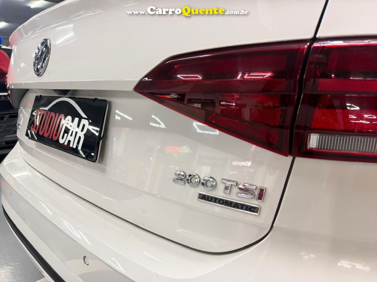 VOLKSWAGEN   VIRTUS COMFORT. 200 TSI 1.0 FLEX 12V AUT   BRANCO 2019 1.0 FLEX - Loja
