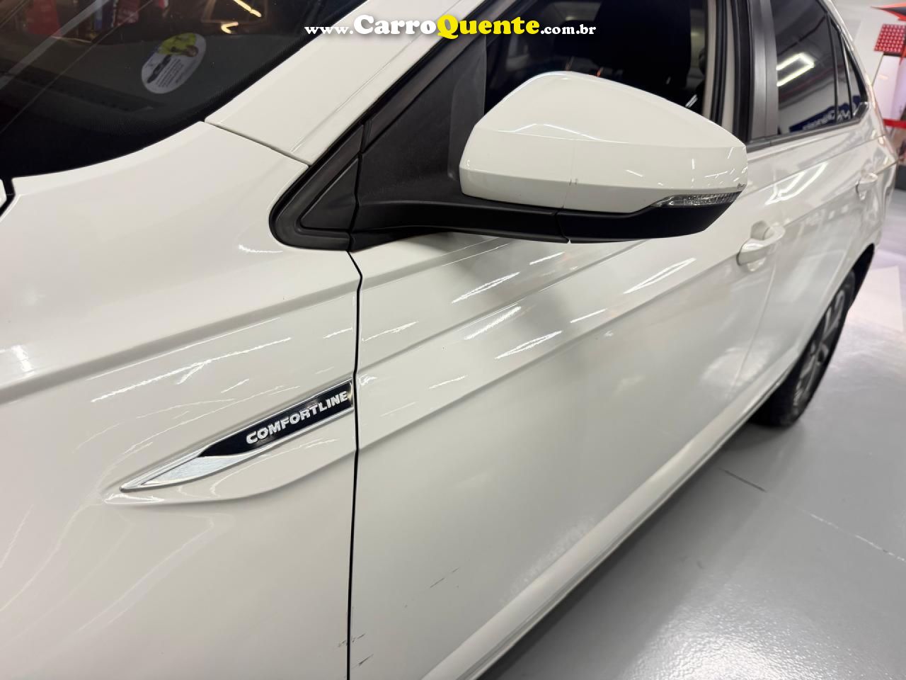 VOLKSWAGEN   VIRTUS COMFORT. 200 TSI 1.0 FLEX 12V AUT   BRANCO 2019 1.0 FLEX - Loja