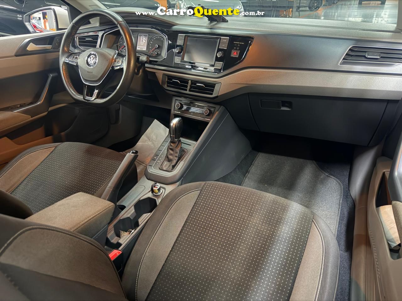 VOLKSWAGEN   VIRTUS COMFORT. 200 TSI 1.0 FLEX 12V AUT   BRANCO 2019 1.0 FLEX - Loja
